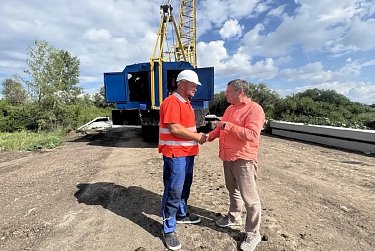 Ремонт моста через Малый Юшатырь под контролем